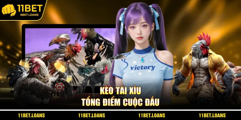 Kèo tài xỉu tổng điểm cuộc đấu
